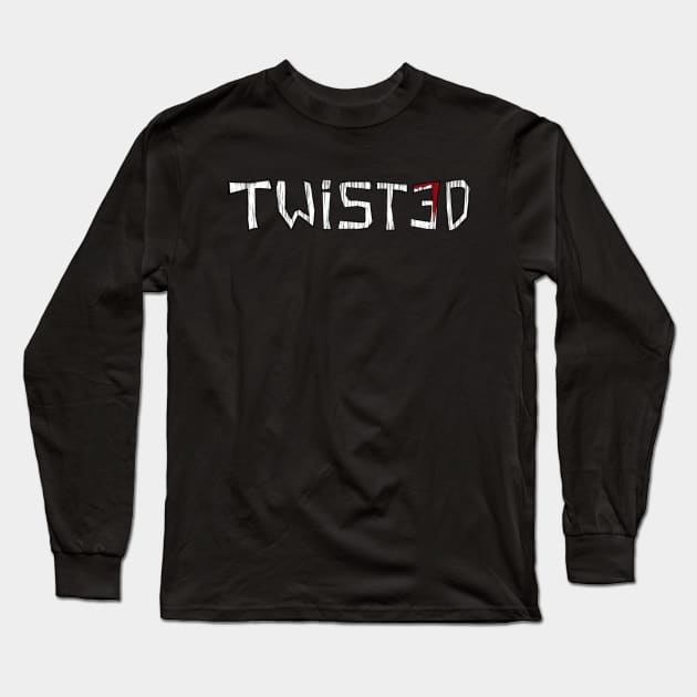 TwistEd Webcomic Text Only Long Sleeve T-Shirt by gabriel_devue